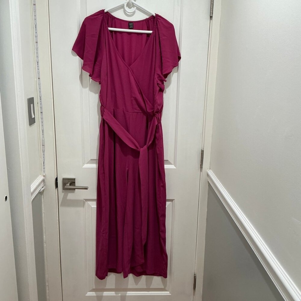 Women Jumpsuit, tie waist, size 12, excellent condition